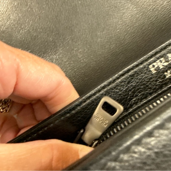 Authentic Prada Patrice Glacé Studded Bag - Picture 4 of 16